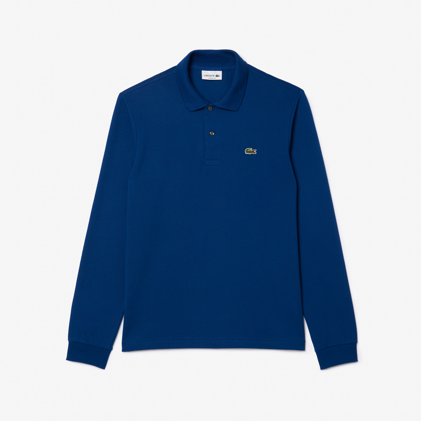 Lacoste L1312 52 Men’s Long Sleeve Classic Fit Polo Shirt