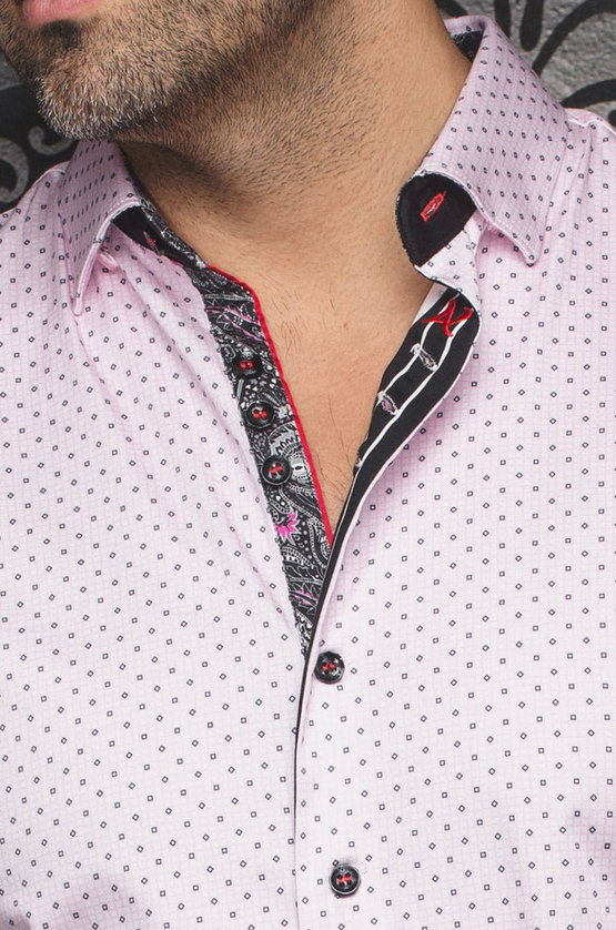 Au Noir FARO(Short Sleeve) Men’s Printed Polo