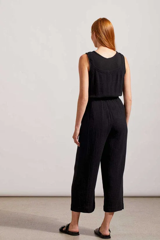 Tribal 7676O-4555 Women's Front Button Up Jumpsuit