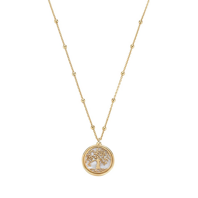 Amen CLALCUG3 Women’s Gold-Plated Tree of Life Necklace