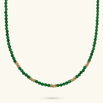 Etrusca WSET00782 Women's Gold Plated Gemstone Necklace