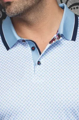 Au Noir FAIRMONT Men’s Printed Polo/