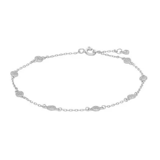 Joanli Nor ANNIE 8045068 Women's Circle CZ Bracelet