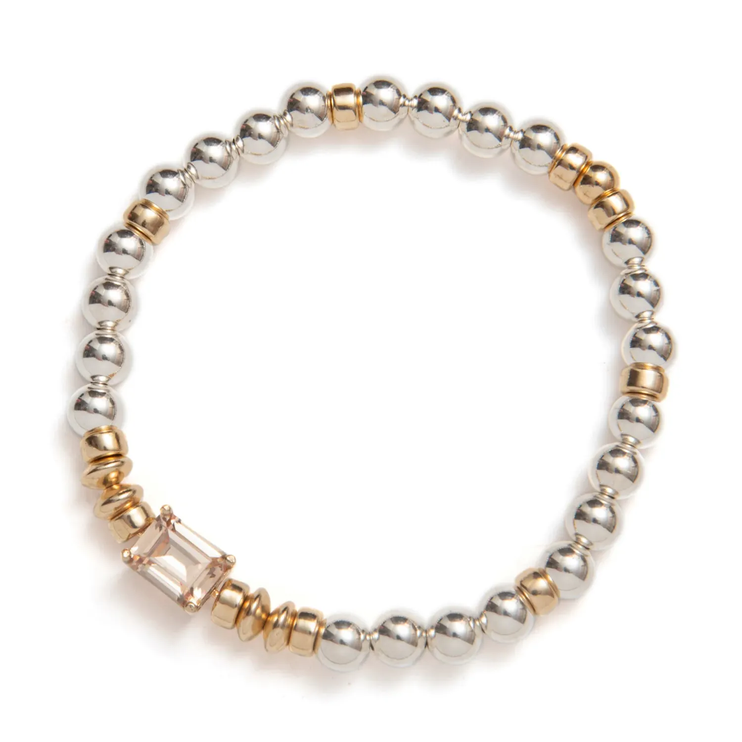 Beblue BBGLEAM-DI Bracelet Be Gleaming SLV – Gld