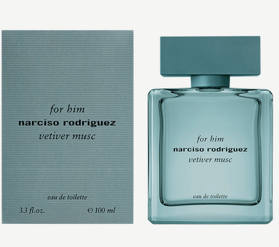 Narciso Rodriguez 82000747 Men’s Eau De Toilette 100ml/ VETIVER MUSC