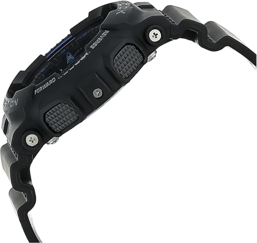 G-Shock GA100-1A2 Men's Casio Watch – Black & Blue