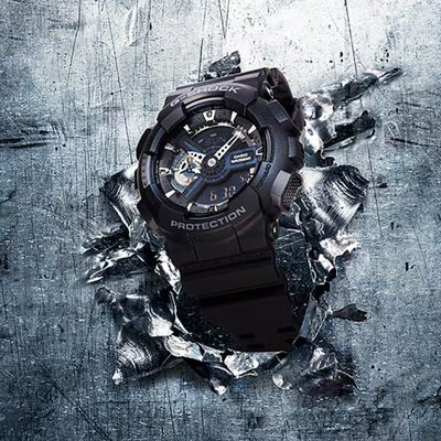 G-Shock GA110-1B Men's Casio Watch/ BLACK