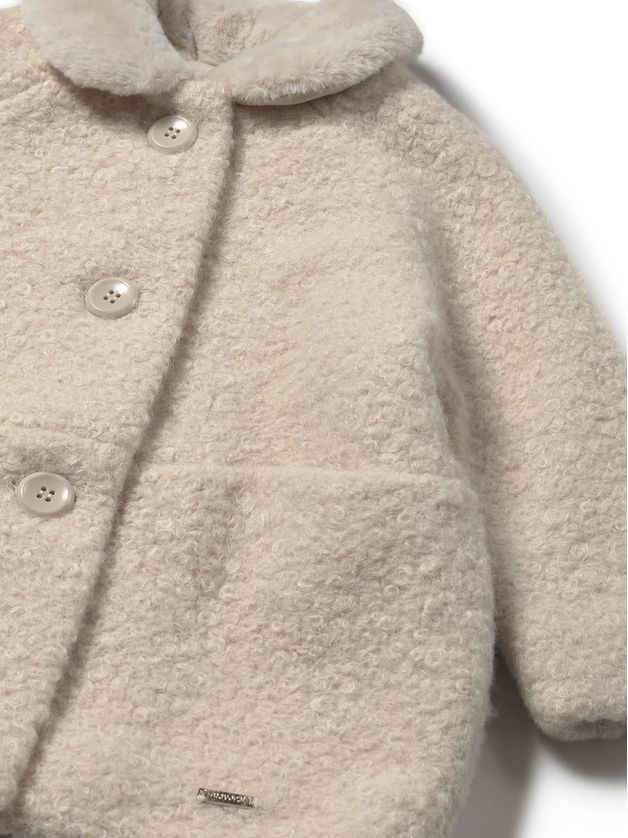 Mayoral 2432 Girl's Junior Shearling Knit Coat – Arena