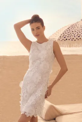 Frank Lyman 251525 Women's Knit Woven Floral Dress/