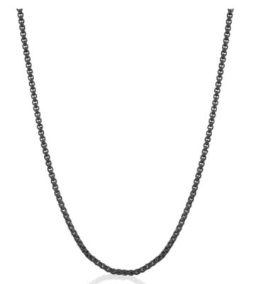 Italgem SBPN7-26 Black S. Steel Chain