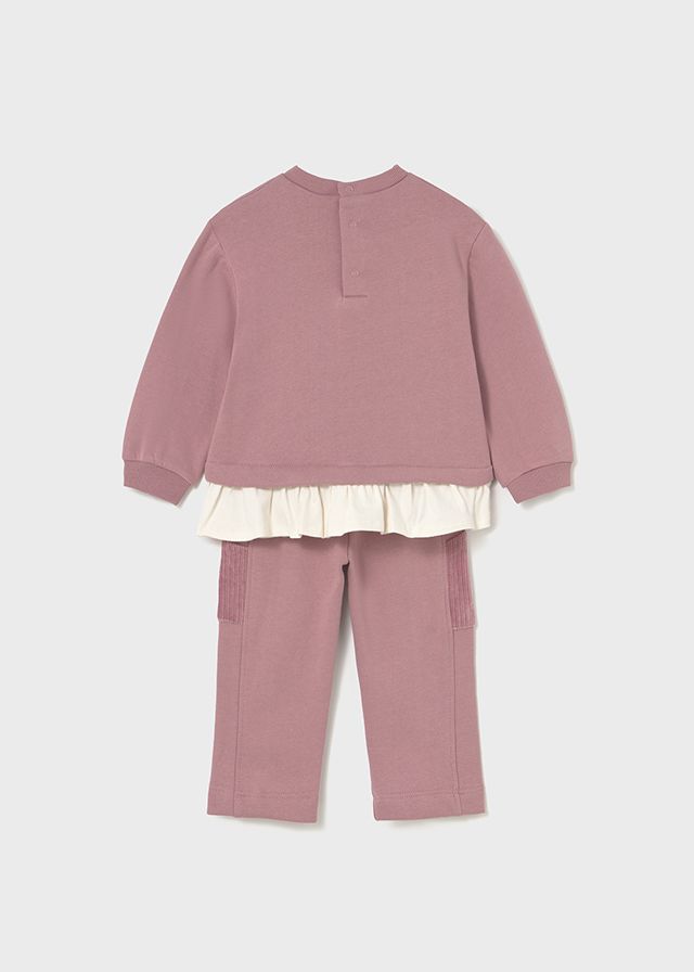 Mayoral 2843 Girl's Junior Bear Tracksuit Set 2PC – Orquidea