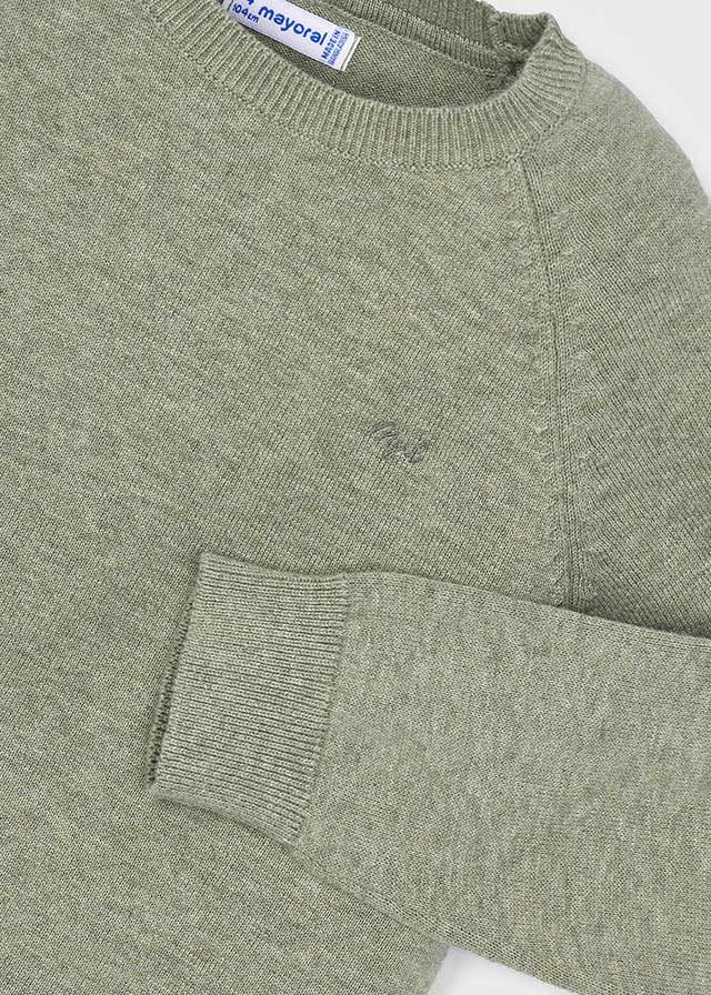 Mayoral 323 Boy's Basic Roundneck Long Sleeve T-Shirt