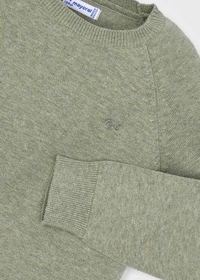 Mayoral 323 Boy's Basic Roundneck L/S T-Shirt/