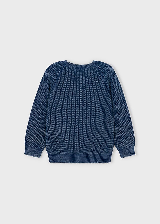 Mayoral 4373 Boy's Knit Sweater – Azul
