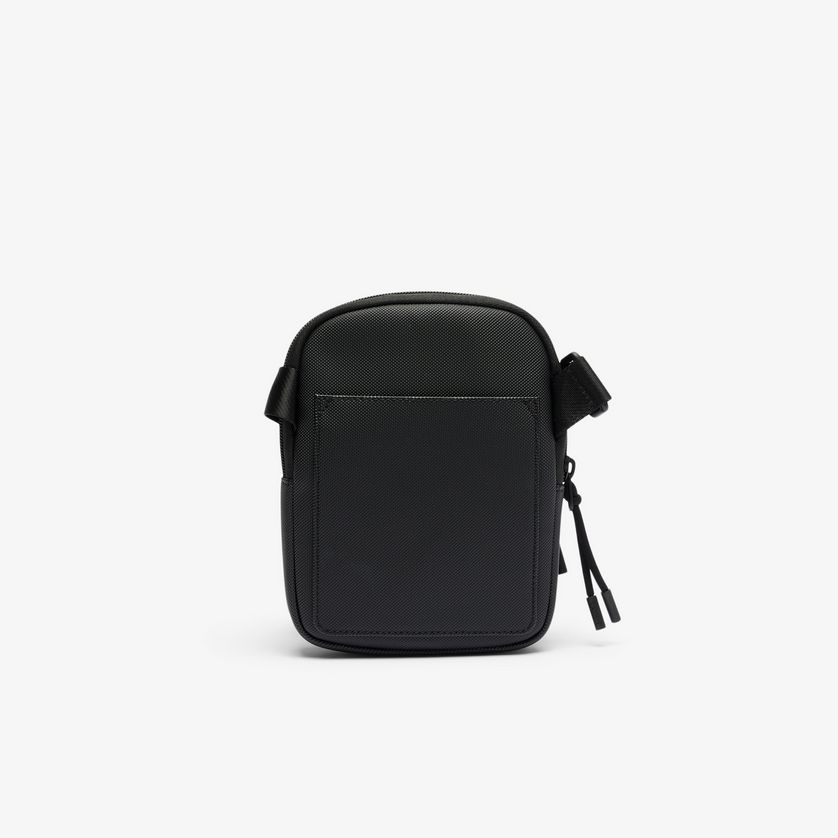 Lacoste NH4679TX Men’s Crossbody Satchel – Black