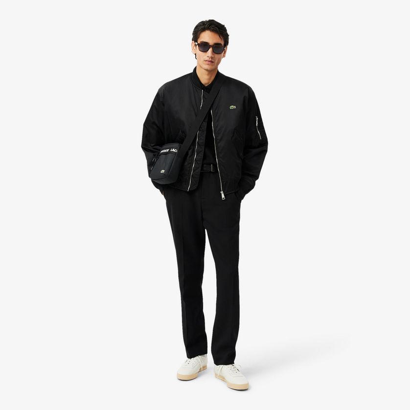 Lacoste NU4686NZ Men’s Crossbody Satchel – Black