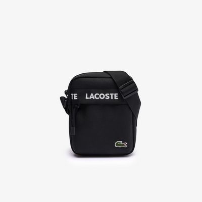 Lacoste NU4686NZ Men’s Crossbody Satchel – Black