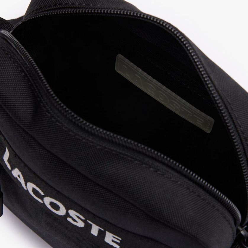 Lacoste NU4686NZ Men’s Crossbody Satchel – Black