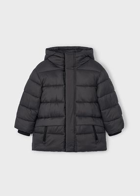 Mayoral 4422 Boy's Junior Puffer Coat/SOMBRA