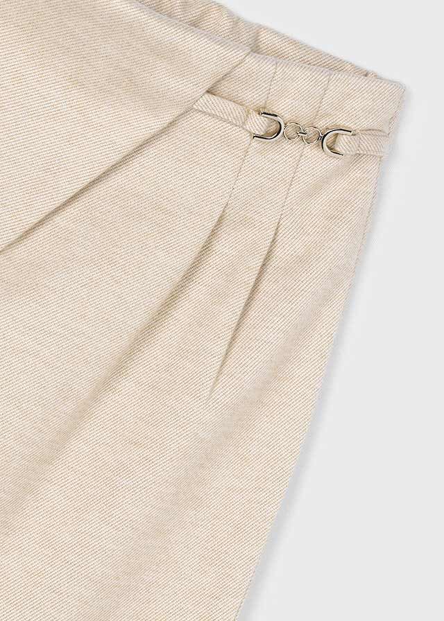 Mayoral 4573 Girl's Junior Pants – Beige