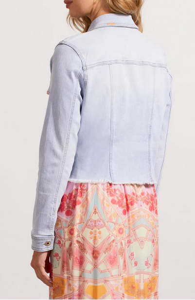 Tribal 7781O-2020-2504 Women's Long Sleeve Denim Jacket – Coastline