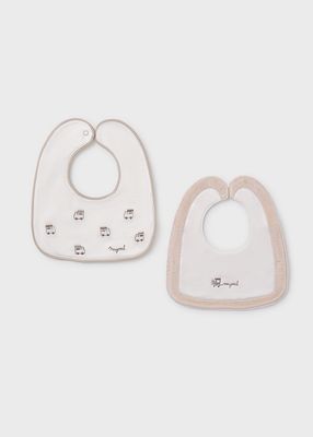 Mayoral 9950 3M Baby Boy’s 2PC Bib Set – Soja