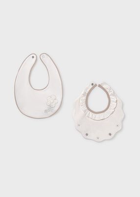 Mayoral 9952 Baby Girl's Bibs CRDO-TOFFE/