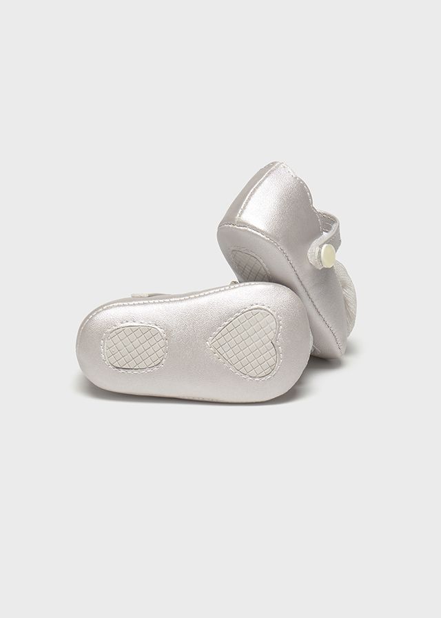 Mayoral 9960 Baby Girl's Floral Mary Jane Velcro Shoes – Perla