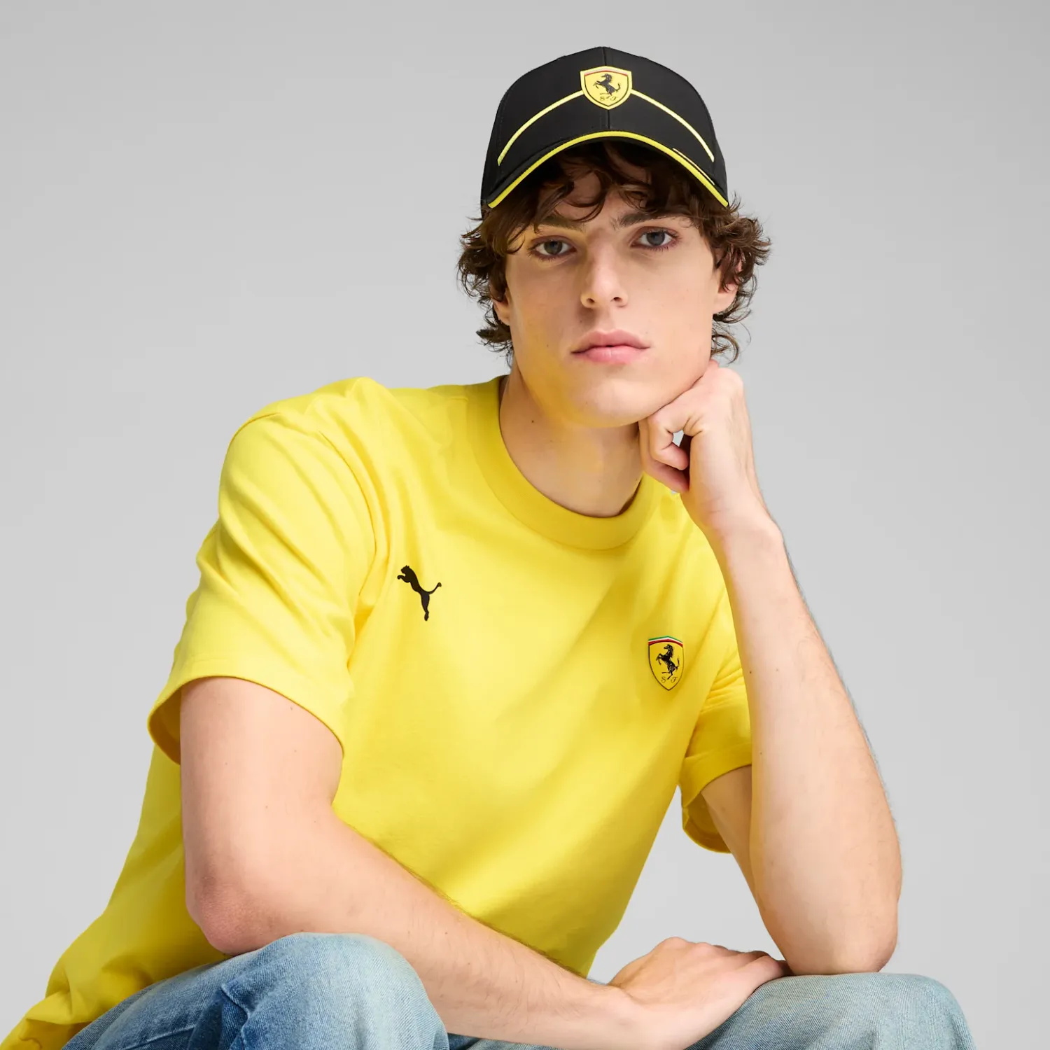 Puma 026077 Men's OS Ferrari Race Trucker Cap