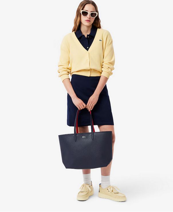 Lacoste NF4823AA Women's Anna Zip Shopping Tote Bag
