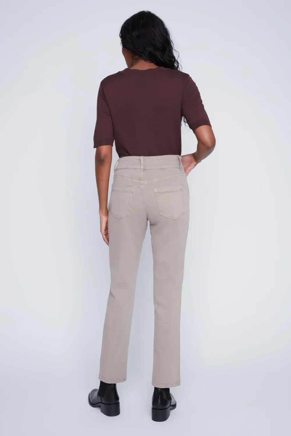 Coco Y Club 2522033 Women's Stretch Straight Leg Jeans