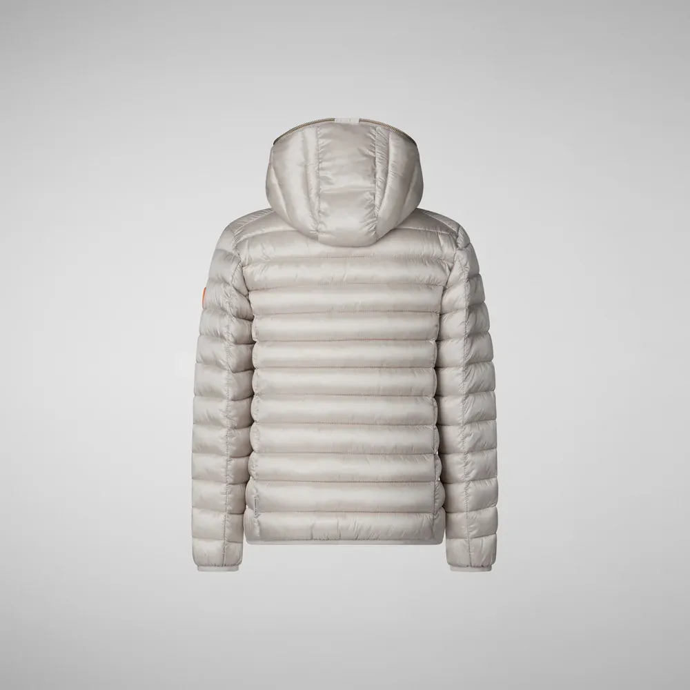 Save The Duck D33620W-IRIS21 Women's ALEXIS Hooded Puffer Coat