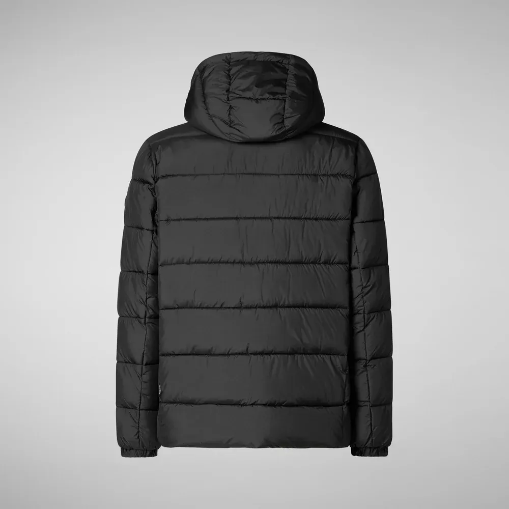 Save The Duck D35560M-MIRO21 Men's BORIS Hooded Puffer Coat