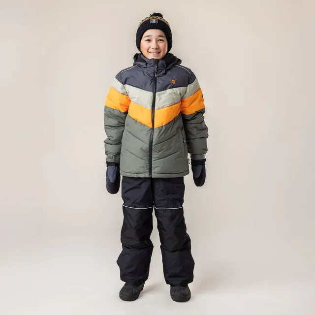 Nano F25M211-3 Boy's Malik Tri-Colour Snowsuit