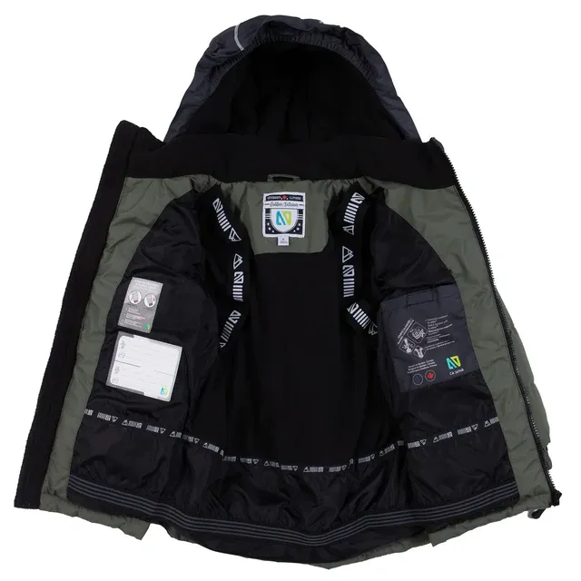 Nano F25M211-3 Boy's Malik Tri-Colour Snowsuit