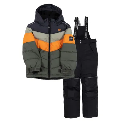 Nano F25M211-2 Boy's Malik Tri-Colour Snowsuit/