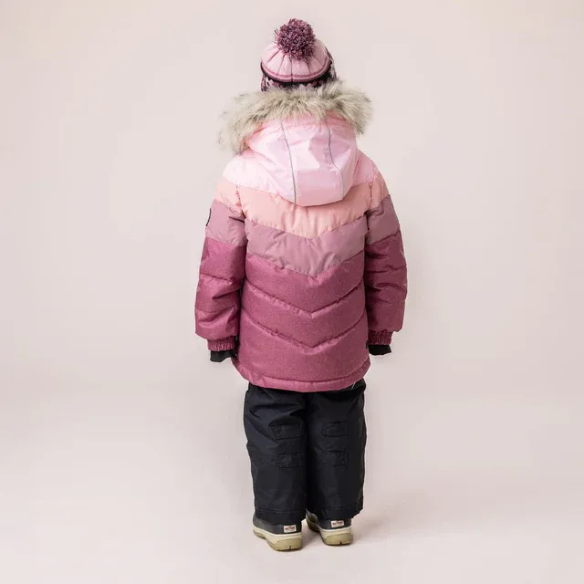 Nano F25M252-3  Girl's Roxanne Tri-Colour Snowsuit/
