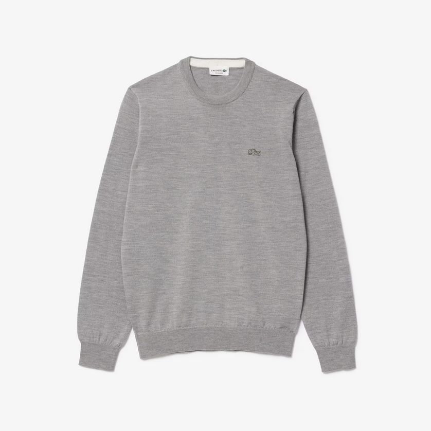 Lacoste AH1969 51 Men's Long Sleeve Knit Sweater