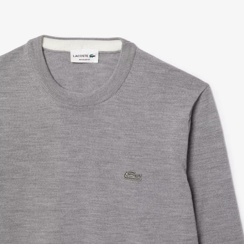Lacoste AH1969 51 Men's Long Sleeve Knit Sweater