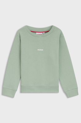 Hugo G00447 Boy's Junior Small Logo Sweater/SAGE