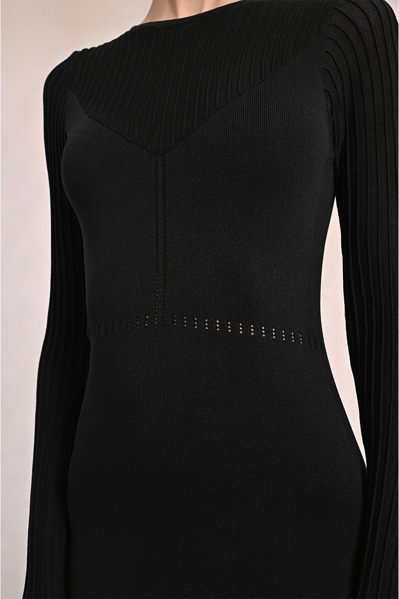 Molly Bracken T2111DN Women's Long Sleeve Knit Dress