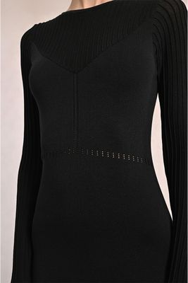 Molly Bracken T2111DN Women's LS Knit Dress/