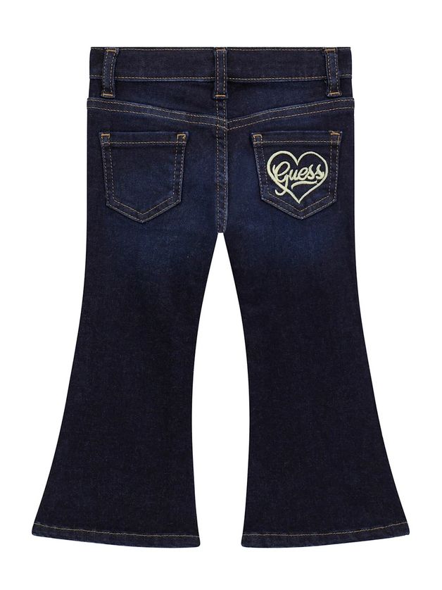 Guess K5BA00D4CA0 Girl's Bell Bottom Flare Jeans