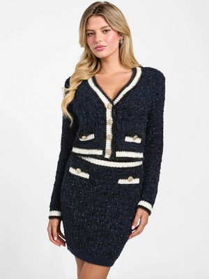 Guess W5BR0EZ4090 Women's Long Sleeve Aomori Cardigan