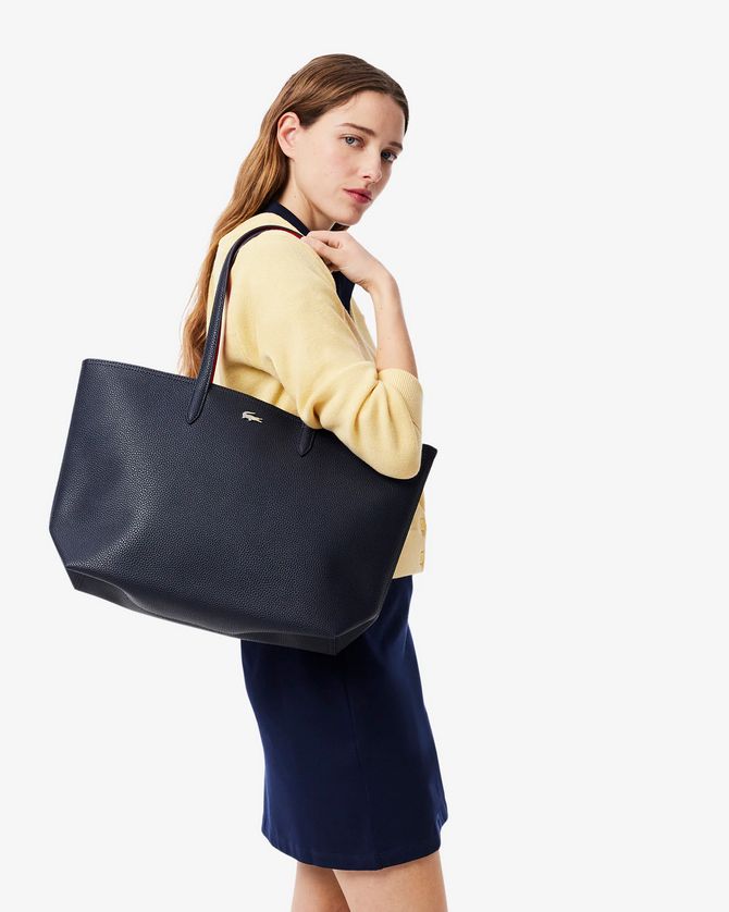 Lacoste NF4823AA Women's Anna Zip Shopping Tote Bag