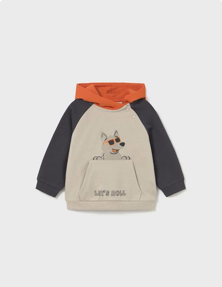 Mayoral 2835 Baby Boy's Hooded Sweater & Pants Tracksuit Set 3PC – Calabaza