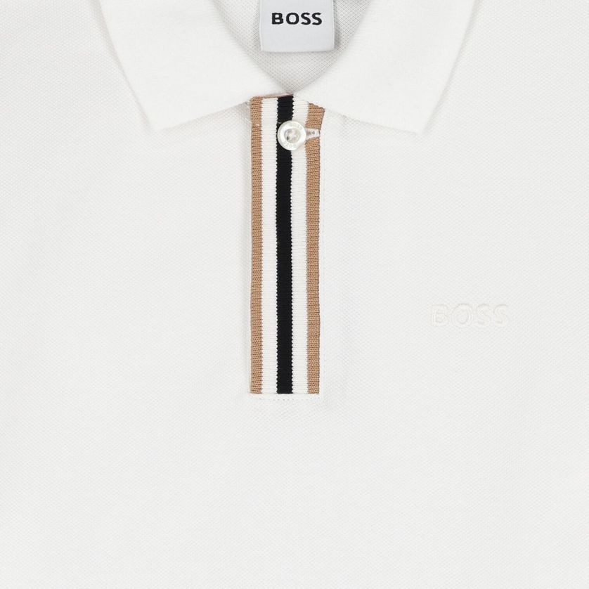 BOSS J52333 Boy's Long Sleeve Polo