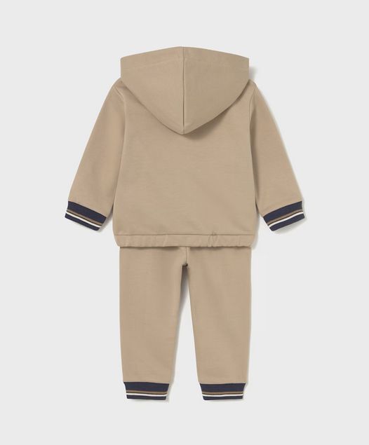 Mayoral 2839 Baby Boy's Tracksuit Set 2PC – Beige
