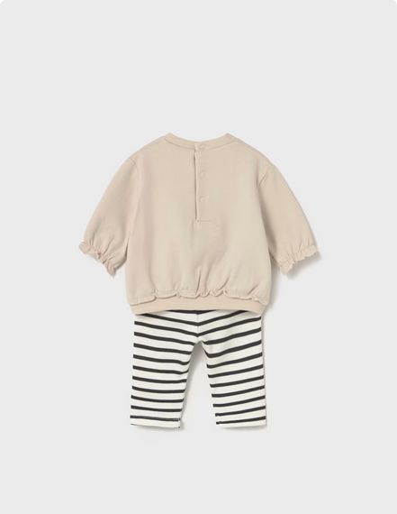 Mayoral 2710 Baby Girl's Long Sleeve Top & Legging Set 2PC