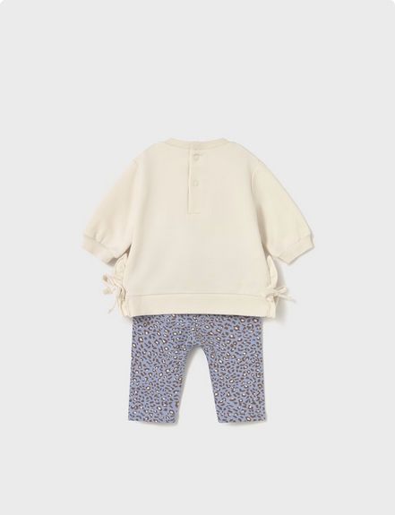 Mayoral 2726 Baby Girl's Long Sleeve Top & Legging Set 2PC